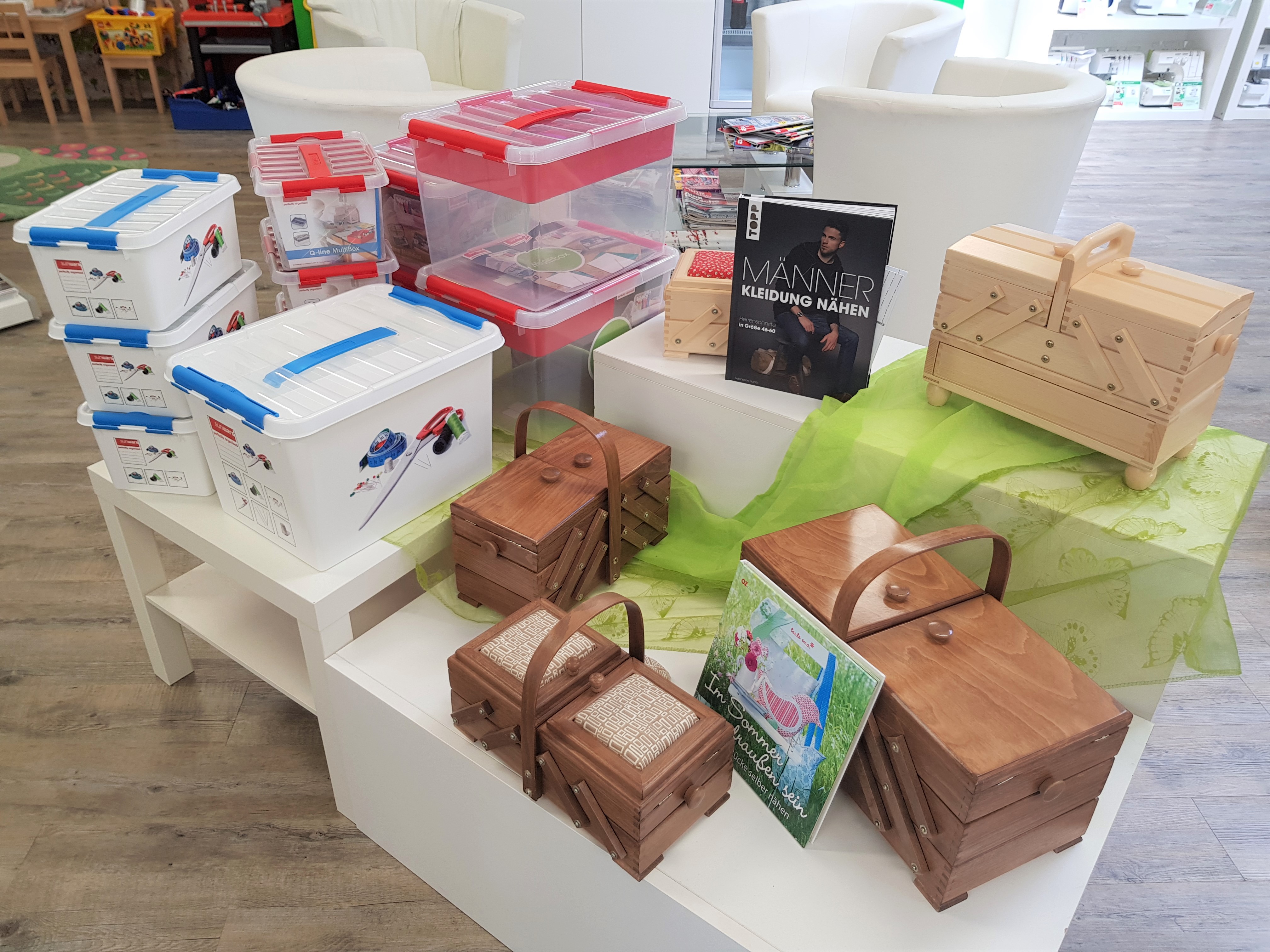 Aufbewahrungsboxen & Nähkästchen